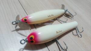 その３　中古美品　バルサ50　セラフ２個セット　heddon ヘドン　☆トップウォーター ルアー ザウルス バルサ50 スミス ファクトリー ZEAL