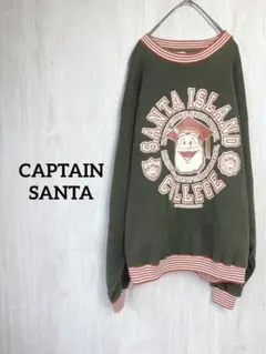 CAPTAINSANTA ビンテージ 90s トリム リンガー スウェット　11