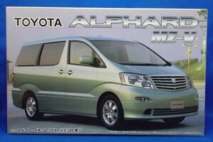 未組立 FUJIMI 1/24 トヨタ アルファードMZ-V 2WD/FF 8人乗り インチアップ ID-69 TOYOTA ALPHARD 絶版プラモデル