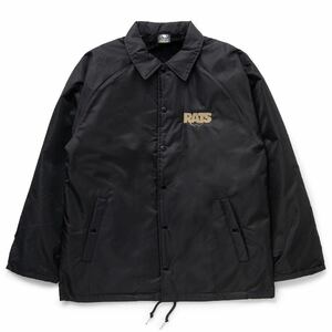 ◆送料無料◆ RATS BOA COACH JKT BLACK / ASH GOLD 24