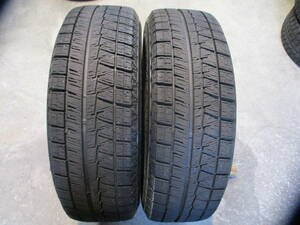 8分山 .スタットレス 215/65R16 ブリジストン REVO GZ 2012年製　2本 R-50