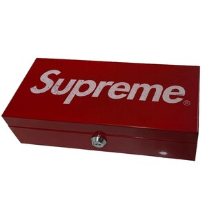 Supreme 2011AW Metal Lock Box 鍵付きボックスロゴメタルボックス 8071000134882