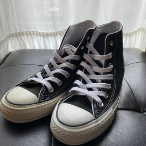 コンバース　オール　スター　チャックテーラ　22.5 CONVERSEALLSTAR 黒ハイカットオールスター