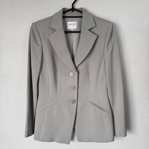 【美品】ARMANI COLLEZIONI テーラードジャケット レディース アルマーニコレツォーニ　38