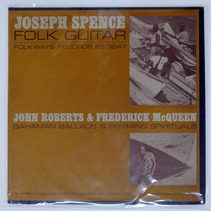 米 JOSEPH SPENCE/FOLK GUITAR /FOLKWAYS FS3847 LP