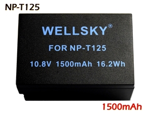 NP-T125 [新品] 互換バッテリー 1500mAh 純正充電器で充電可能 残量表示可能 純正品と同じよう使用可能 FUJIFILM 富士フィルム GFX 50S