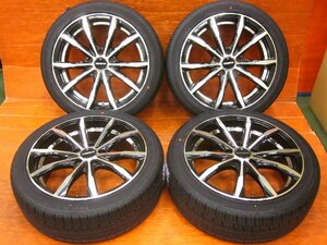 【Y4】シュティッヒ レグザス フォーベックス 18インチ 7.0J +55 PCD114.3 5H NEXEN N5000plus 215/45R18(新品) ノア/ヴォクシーなど☆