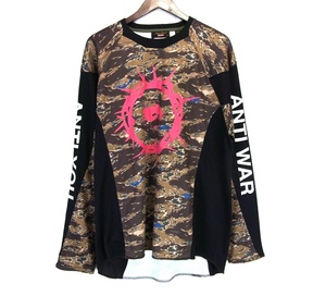 シュプリーム Supreme × アンダーカバー UNDERCOVER 23SS 【 Camo Moto Jersey SP1C4803 】 迷彩 ロングスリーブ カットソー　36372