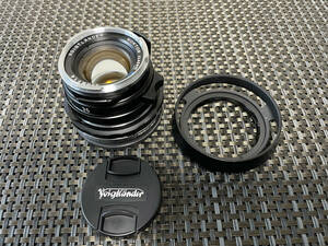 【超美品】フォクトレンダー Voigtlander NOKTON CLASSIC S・C 35mm F1.4 VM-E Close Focus Adapter付き 動作確認済み