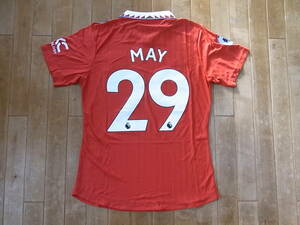 メイ　MAY　マンチェスターユナイテッドFC　Manchester United FC　2022-23シーズン　ホーム　ユニフォーム　新品タグ付き