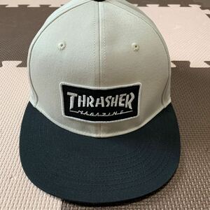 スラッシャー THRASHER キャップ 帽子 スナップバック 深め　