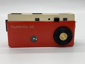 キングラム[41]動作未確認 YASHICA YASHICA-16 Y16 ヤシカ フィルムカメラ コンパクトカメラ ジャンク 通電未確認 送料無料 中古 ウ