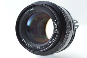 NIKON NIKKOR 50mm f1.4 AI レンズ　マニュアル　一眼レンズ 美品