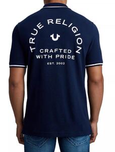 送料無料 新品 TRUE RELIGION CRAFTED W PRIDE ポロ