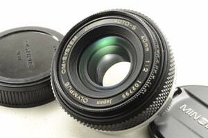 【レア・良上品】OLYMPUS オリンパス ZUIKO AUTO-S 40mm F2 #2091