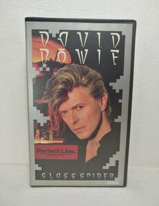 VHS★DAVID BOWIE デビッド・ボーイ グラス・スパイダーコンサートパーフェクトライブ ビデオ