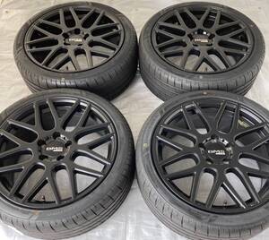 18インチ 7.5J 5-100 タイヤ付4本セット 225/40R18 ニュービートル ゴルフ4 ボーラ (W2368-2)