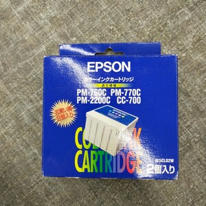 す627 内袋未開封 カラー インクカートリッジ EPSON 純正 IC5CL02W 2個入り 未使用 エプソン