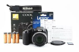 箱付美品Nikon COOLPIX L340　コンパクトデジタルカメラ 光学28倍ズーム ニコン　クールピクス　デジカメ　コンデジ
