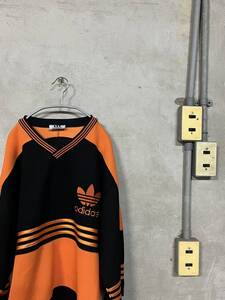 90s 90年代 adidas アディダス Tシャツ 古着 大きい ビッグシルエット ビンテージ 2トン 2トーンレア タグ スポーツ 半袖 スポーツ