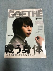 GOETHE(ゲーテ) 2018年6月号 表紙 嵐 櫻井翔　　　大野智　相葉雅紀　二宮和也　松本潤