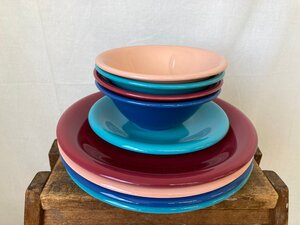 MERVYN’Ｓ マービンズ STONEWARE ストーンウェア 9枚セット 雑貨 食器 皿 プレート ボウル カラフル インテリア