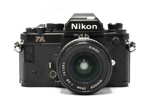 Nikon ニコン FA ブラック ＋ Ai-S NIKKOR 28m f2.8 20799384