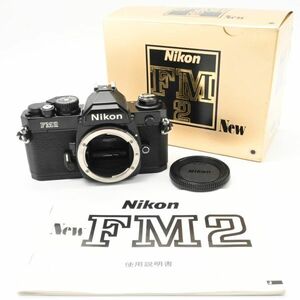 新品級の極上美品/動作◎　Nikon ニコン NEW FM2 ブラック