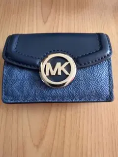 MICHAEL KORS ネイビー 三つ折り財布