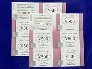 JR九州　株主優待券　優待券5000円分