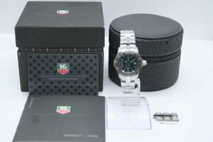 ★【箱・保証書付】TAG HEUER Exclusive WN131A Limited Green Dial Ladies 希少 タグホイヤー ランギロア タヒチ 限定 レディース★ W208