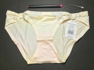 86 7480 PEACH JOHN ひなげし 胸キュン パンティ ストレッチ サテン シームレス パンティ Ｍ ツルツル 光沢 ピーチジョン