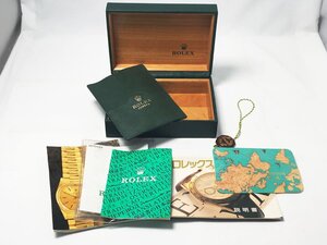 ROLEX ロレックス 純正 BOX 68.00.55 プレシジョン 箱 ギャランティカード 冊子 赤タグ 説明書付き ケース