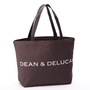 DEAN&DELUCA★チャリティートート2022★ダークブラウン Lサイズ