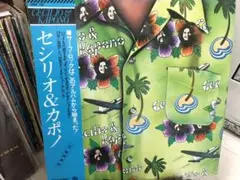 セシリオ&カポノ　レコード　帯　LP Cecilio & Kapono 日本盤