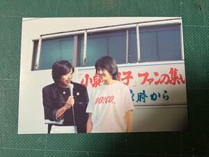 【レア】小泉今日子　写真　白Tシャツ イベント　デビュー当時　ファンの集い　昭和タレント　80年代アイドル 