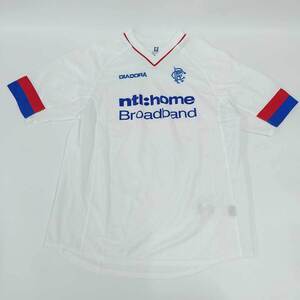 【中古】ディアドラ サッカー レンジャーズ rangers 02/03 アウェイ ユニフォーム インポートサイズM メンズ DIADORA