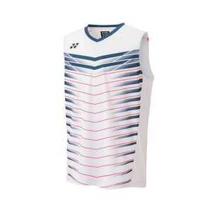 【10398（011）XO】YONEX(ヨネックス) メンズゲームシャツ（ノースリーブ） サイズXO 新品未使用タグ付 バドミントン テニス 定価9350円