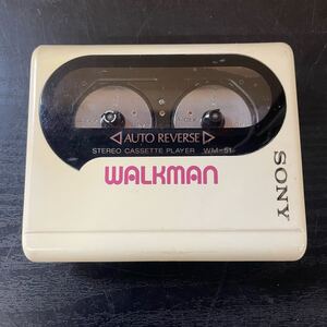 UTS2 SONY ソニー WALKMAN カセットウォークマン WM-51 カセットプレーヤー 動作未確認 現状品