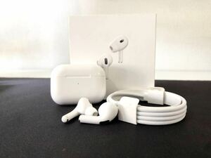 【正規品】 Airpods pro2 第2世代 Type-C モデル 動作品 bluetooth ワイヤレス イヤホン A3047 A3048 A2968 MTJV3J/A 