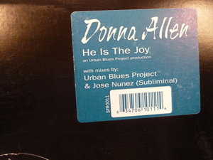 12inch２枚組★Donna Allen 「He Is The Joy」 