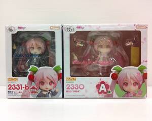 【27】グッスマくじ ねんどろいど 初音ミク ラスト賞 2331-b 桜ミク セーラー服Ver. Another Color A賞 2330 桜ミク 