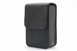 #2099◆送料無料◆CONTAX コンタックス CC-81 T3 黒本革ケース 純正