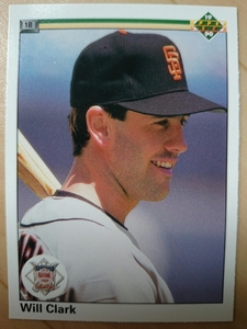 ★WILL CLARK UPPER DECK 1990 UD #50 MLB メジャーリーグ ウィル クラーク SAN FRANCISCO GIANTS サンフランシスコ SF ジャイアンツ