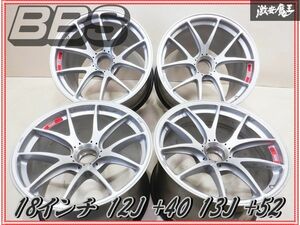 【 BBS 】 JA051 JA052 18インチ 12J +40 13J +52 センターロック式 ホイール 4本 SuperGT R35 MOLA GT-R GT500参戦車両 モーラGT-R