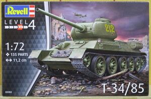 Revell ★ 03302 1/72 T34/85