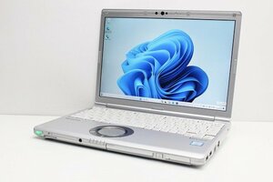 1円スタート ノートパソコン Windows11 Panasonic レッツノート CF-SV7 DVDマルチ 第8世代 Core i5 SSD256GB メモリ8GB Windows10 カメラ