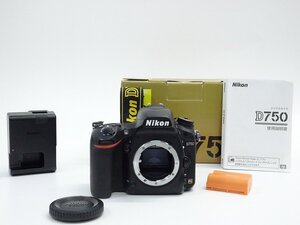 ●○【元箱付】Nikon D750 デジタル一眼レフカメラ ボディ Fマウント ニコン○●026444001m○●