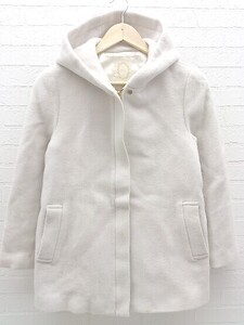 ◇ Khaju カージュ 長袖 ジップアップ コート 38 ベージュ *