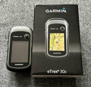 ★ジャンク品★GARMIN eTrex 30x ガーミン ハンディGPS 日本語仕様 山岳詳細地図 コンパス 気圧高度計 登山 トレッキング 等高線